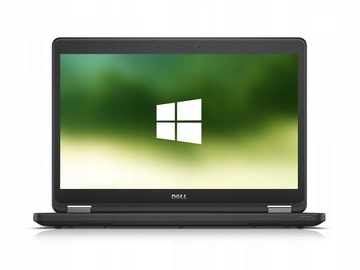 Nešiojamas kompiuteris Dell Latitude E5480, atnaujintas, Intel® Core™ i5-6300U, 8 GB, 240 GB, 14 ", Intel HD Graphics 520, juoda