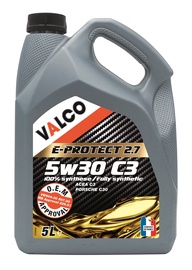Mootoriõli Valco E-Protect 2.7 C3 5W - 30, sünteetiline, sõiduautole, 5 l