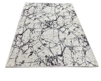 Ковровая дорожка Conceptum Hypnose Marble 882CHL1894, белый, 300 см x 100 см