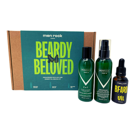 Rinkinys vyrams Men Rock Beardy Beloved Awakening Sicilian Lime Beard Kit