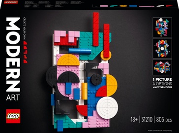 Konstruktor LEGO® Art Moodne kunst 31210, 805 tk