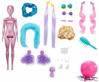 Кукла Mattel Barbie Color Reveal Hair Swaps HBG39, 29 см