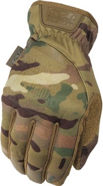 Рабочие перчатки перчатки Mechanix Wear FastFit Multicam FFTAB-78-009, текстиль/искусственная кожа/нейлон, коричневый/зеленый, M, 2 шт.