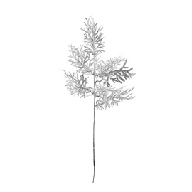 Искусственное растение, серебристый, 510 мм