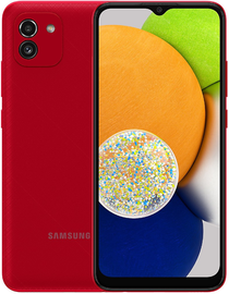Mobilais telefons Samsung Galaxy A03, sarkana, 4GB/64GB