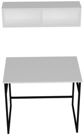 Стол Kalune Design Gama 541HDL1106, белый/черный