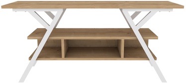 TV-laud Kalune Design Minerva, pruun/valge, 35 cm x 120 cm x 55 cm