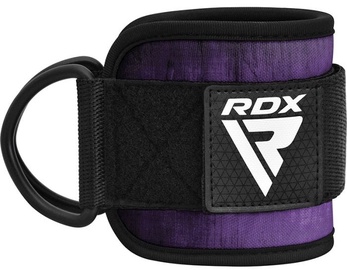 Tvarstis RDX Ankle Pro A4, Universalus, juoda/violetinė