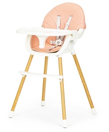 Стульчик для кормления EcoToys Highchair 2in1, розовый