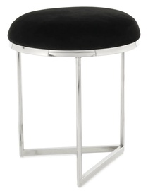 Табурет Kayoom Wynona 325 S269I-SIV, серебристый/черный, 40 см x 40 см x 49 см