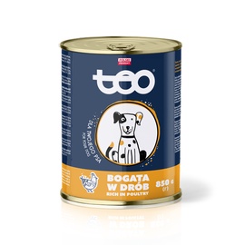 Влажный корм для собак Teo Adult, мясо птицы, 0.85 кг