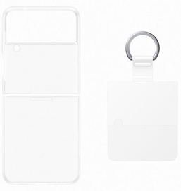 Чехол Samsung Clear Cover with Ring, Samsung Galaxy Flip 4, прозрачный