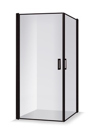 Душевая кабина Brasta Glass, квадратная, без поддона, 800 мм x 800 мм x 1900 мм