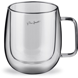 Dubultā stikla krūzes komplekts Lamart Vaso Double Borosilicate Thermo LT9035, caurspīdīga, 0.350 l