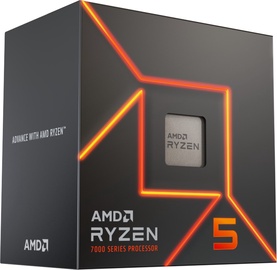 Procesorius AMD Ryzen™ 5 7600 BOX, 3.80GHz, AM5, 32MB