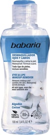 Kosmētikas noņemšanas līdzeklis sievietēm Babaria Eyes & Lips, 100 ml
