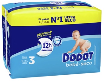 Подгузники Dodot Ultra, 3 размер, 6 - 10 кг, 88 шт.