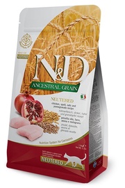 Сухой корм для кошек Farmina N&D Ancestral Grain Chicken, курица, 1.5 кг