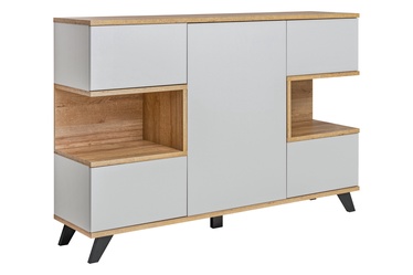 Kumode ASM Bogota Bogota, brūna/pelēka, 40 x 160 cm x 106 cm