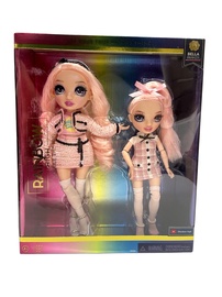 Lėlė MGA Rainbow High Core Doll & Jr. Bella Parker 2-pack