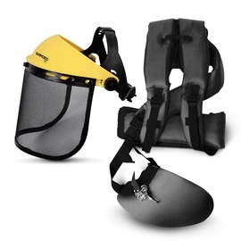Kūno dalių apsaugos priemonė Gardeo Pro, Universalus dydis, juoda/geltona