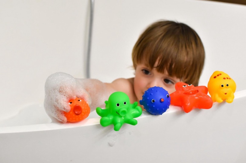 Rotaļu dzīvnieks Hencz Toys Bath Toys Sea Animals, daudzkrāsaina, 5 gab.