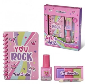 Kosmeetikakomplekt tüdrukutele Martinelia Super Girl Beauty Set & Notebook