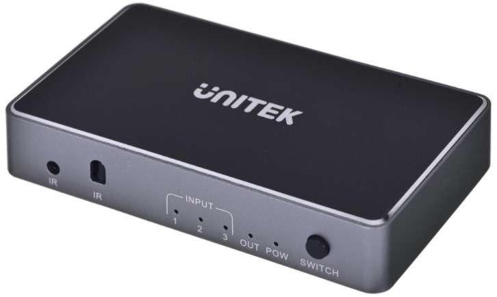 Раздатчик видеосигнала Unitek V1111A, 3840 x 2160
