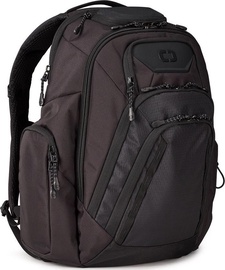 Portatīvā datora mugursoma Ogio Gambit Pro, melna, 22 l, 17"