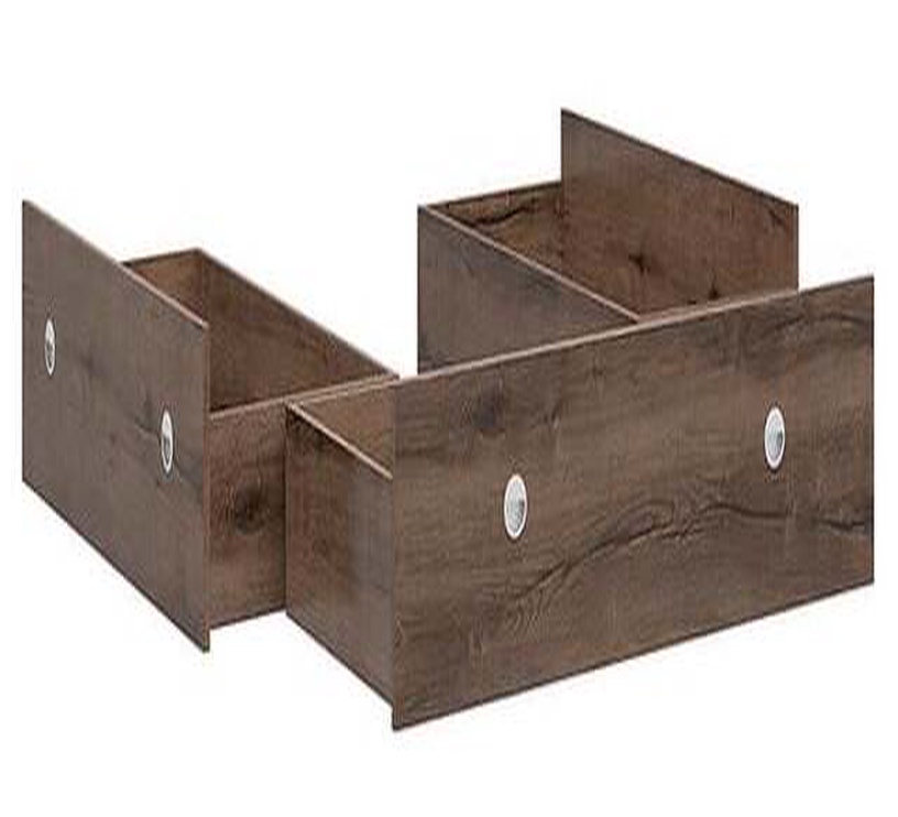 Veļas kastes Nepo Plus 160, brūna, 124 x 48 cm