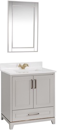 Комплект мебели для ванной Kalune Design Ontario 30, серый, 54 x 75 см x 86 см