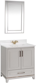 Комплект мебели для ванной Kalune Design Ontario 30, серый, 54 x 75 см x 86 см