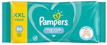 Niisked salvrätikud P&G Pampers Fresh Clean, 80 tk
