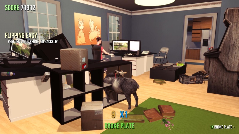 Nintendo Switch mäng Coffee Stain Studios Goat Simulator: Goaty Edition