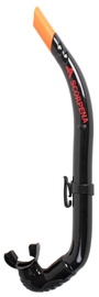 Трубка для дайвинга Scorpena RedLine 17130, черный/красный/oранжевый