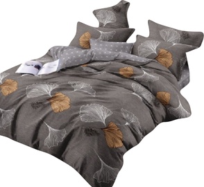 Комплект постельного белья PME-667, коричневый/серый/бежевый, 160x200 cm