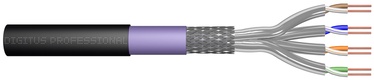 Kaabel Digitus Cat 7 S/FTP DK-1741-VH-1-OD, must, 100 m