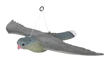 Hernehirmutis lindude vastu "Lind" Hawk, 58 cm x 35 cm, pruun