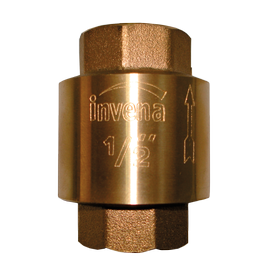 Обратный клапан Invena ZZ-12-025-G, 1 дюйм - внутренняя резьба, 10 бар
