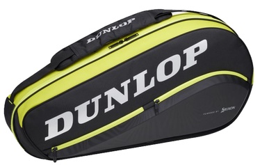 Sporta soma Dunlop SX Performance 3 Racket, melna/dzeltena, 340 mm x 765 mm x 180 mm