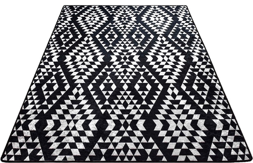 Ковровая дорожка Conceptum Hypnose Mabel 882CHL2128, белый/черный, 300 см x 100 см