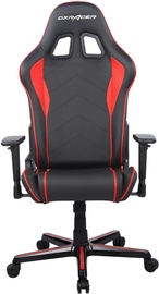 Mänguri tool DXRacer P Series PG08, 46 x 70 x 126 - 136 cm, must/punane