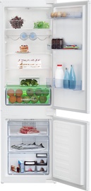 Встраиваемый холодильник морозильник снизу Beko BCHA275K4SN
