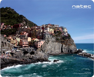 Hiirematt Natec Italian Coast, 22 cm x 18 cm x 0.2 cm, mitmevärviline