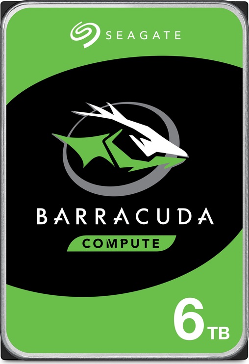 Kietasis diskas (HDD) Seagate Barracuda ST8000DM004, 3.5", 6 TB