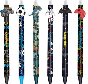 Pildspalva ar tintes dzēšgumiju CoolPack, 0.7 mm