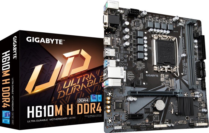 Mātesplate Gigabyte H610M H DDR4