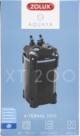 Akvārija filtrs Zolux Aquaya X-Ternal 200, 100 - 200 l, melna