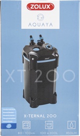 Фильтр для аквариума Zolux Aquaya X-Ternal 200 326533, 100 - 200 л, черный