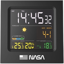 Meteoroloģiskā stacija ar ārējo sensoru NASA WS300 10-in-1